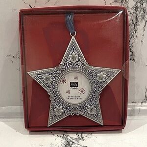 *NEW* Michael’s Studio Decor Christmas Bejeweled Gem Star Picture Frame Ornament